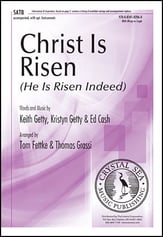 Christ Is Risen SATB choral sheet music cover